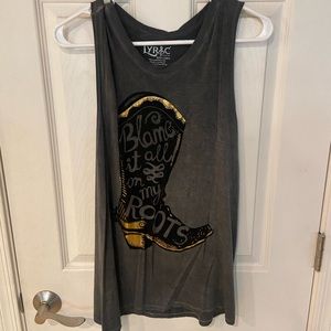 Fave tank! Wore to Garth Brooks and Nashville!